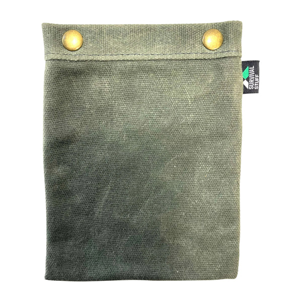 Bolso Lona Encerada Pequeño gris