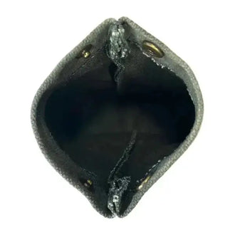 Petit sac en toile cirée, gris/olive