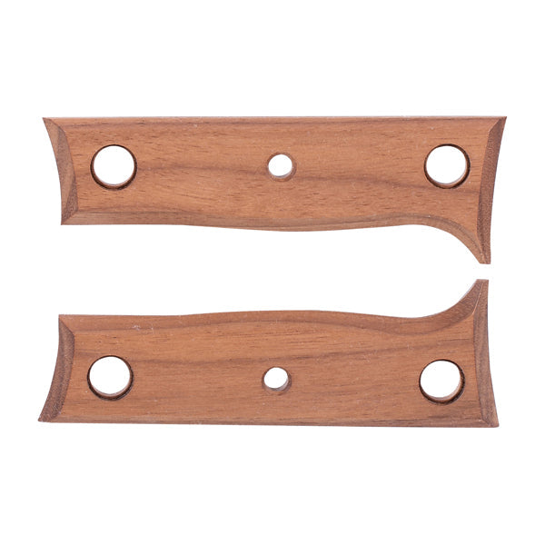 Manico del coltello a squame K1 in noce oliato