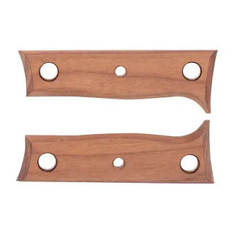 Plaquettes du manche du couteau K1, noyer, brun huilé