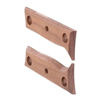 Plaquettes du manche du couteau K1, noyer, brun huilé