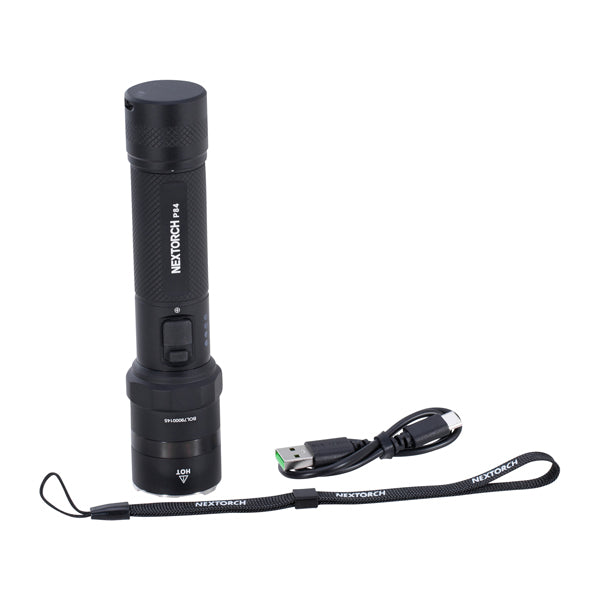 Flashlight P84 rechargeable LED 3000 lumens