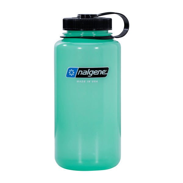 Dinking Bottle Wide Neck Glow Sustain 1 L green
