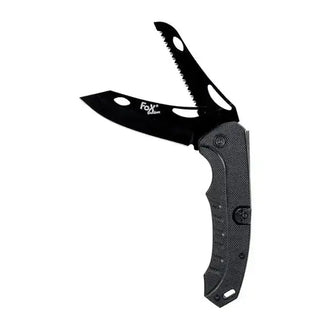 Folding knife 2 in 1 black