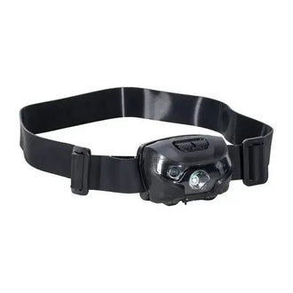 Rechargeable swivel headlamp, black