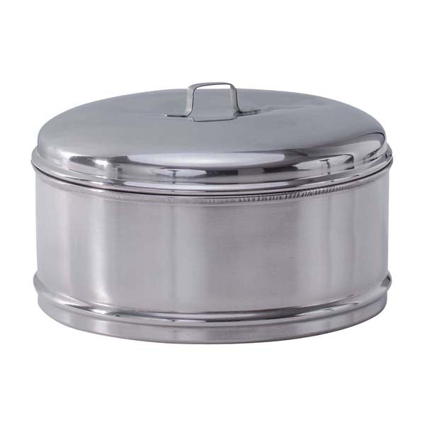 Contenedor de comida 3 piezas plateado