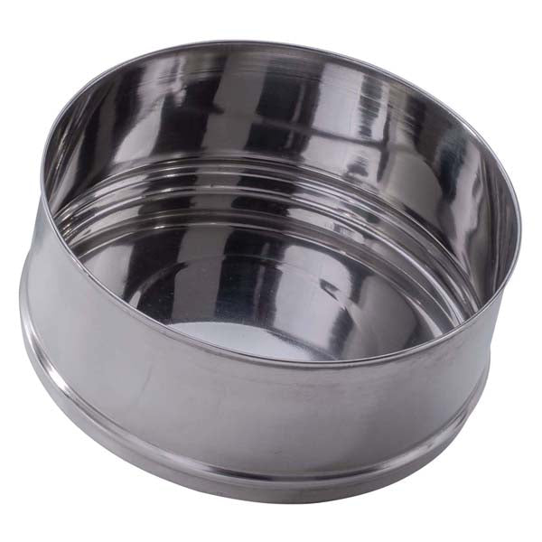 Contenedor de comida 3 piezas plateado