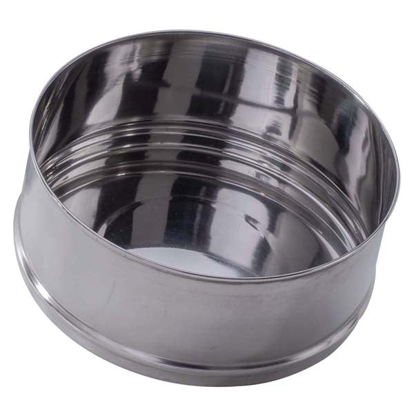 Contenedores de comida 4 piezas plateados