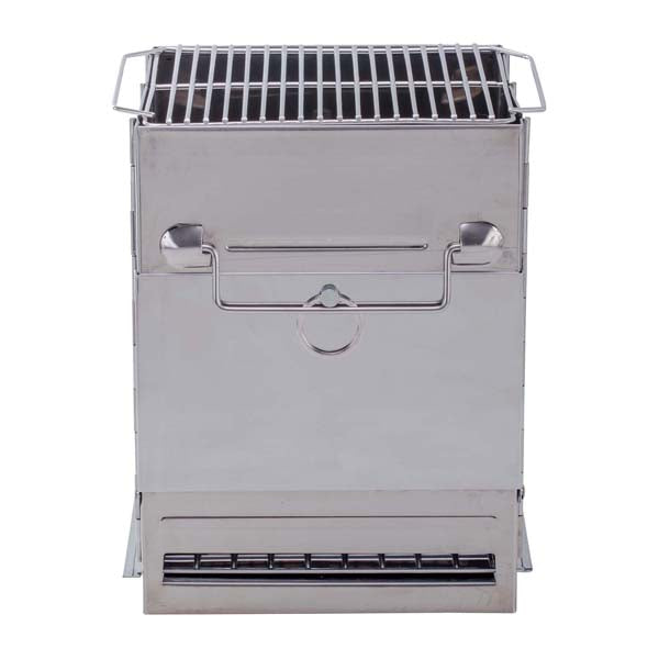 Estufa Rocket Pequeña Plata