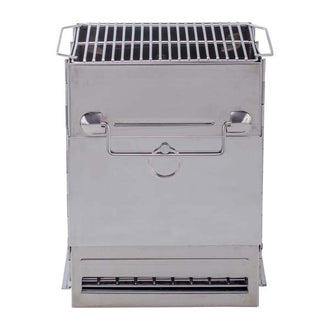 Estufa Rocket Pequeña Plata