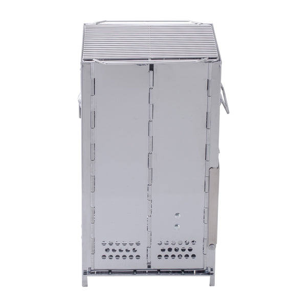 Estufa Rocket Mediana Plata