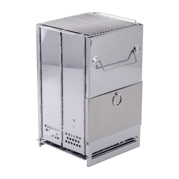 Estufa Rocket Mediana Plata