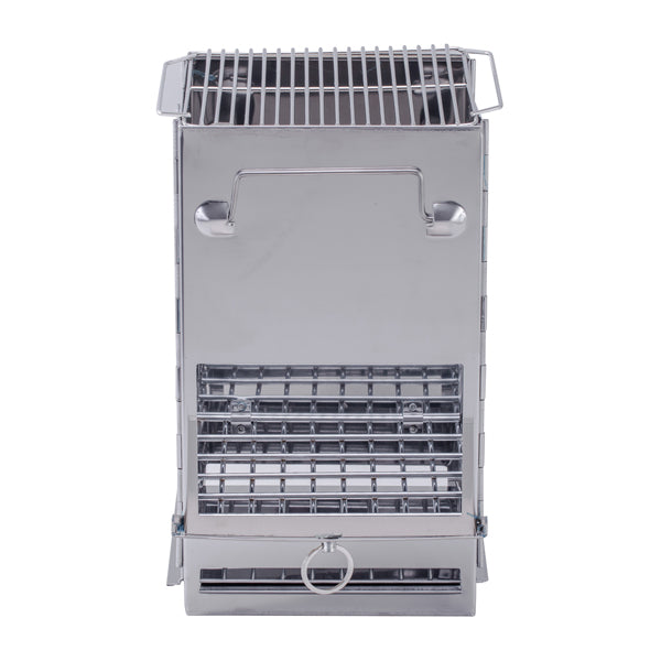 Estufa Rocket Mediana Plata