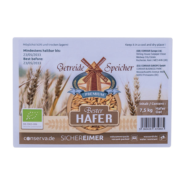 Convar Avena Bio DE-ÖKO-006 7,5 kg