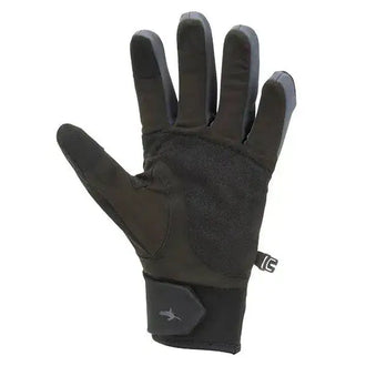 Lyng all-weather gloves, black and grey