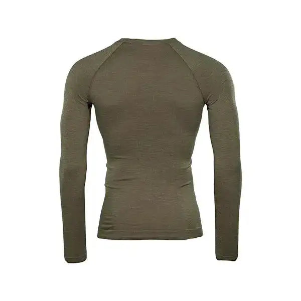clawgear-longsleeve-merino-seamless-stonegrey-olive-ansicht-2