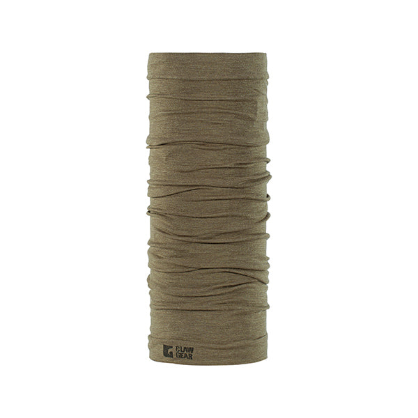 Halstuch Merino Seamless Lungo grigio pietra