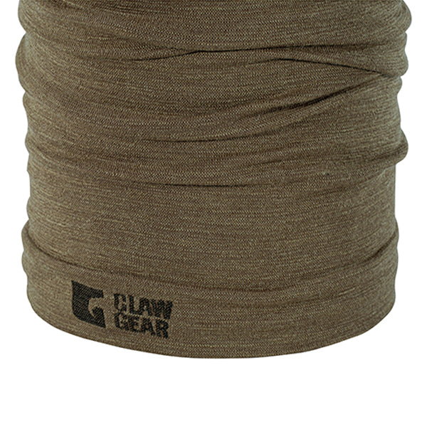 Halstuch Merino Seamless Lungo grigio pietra