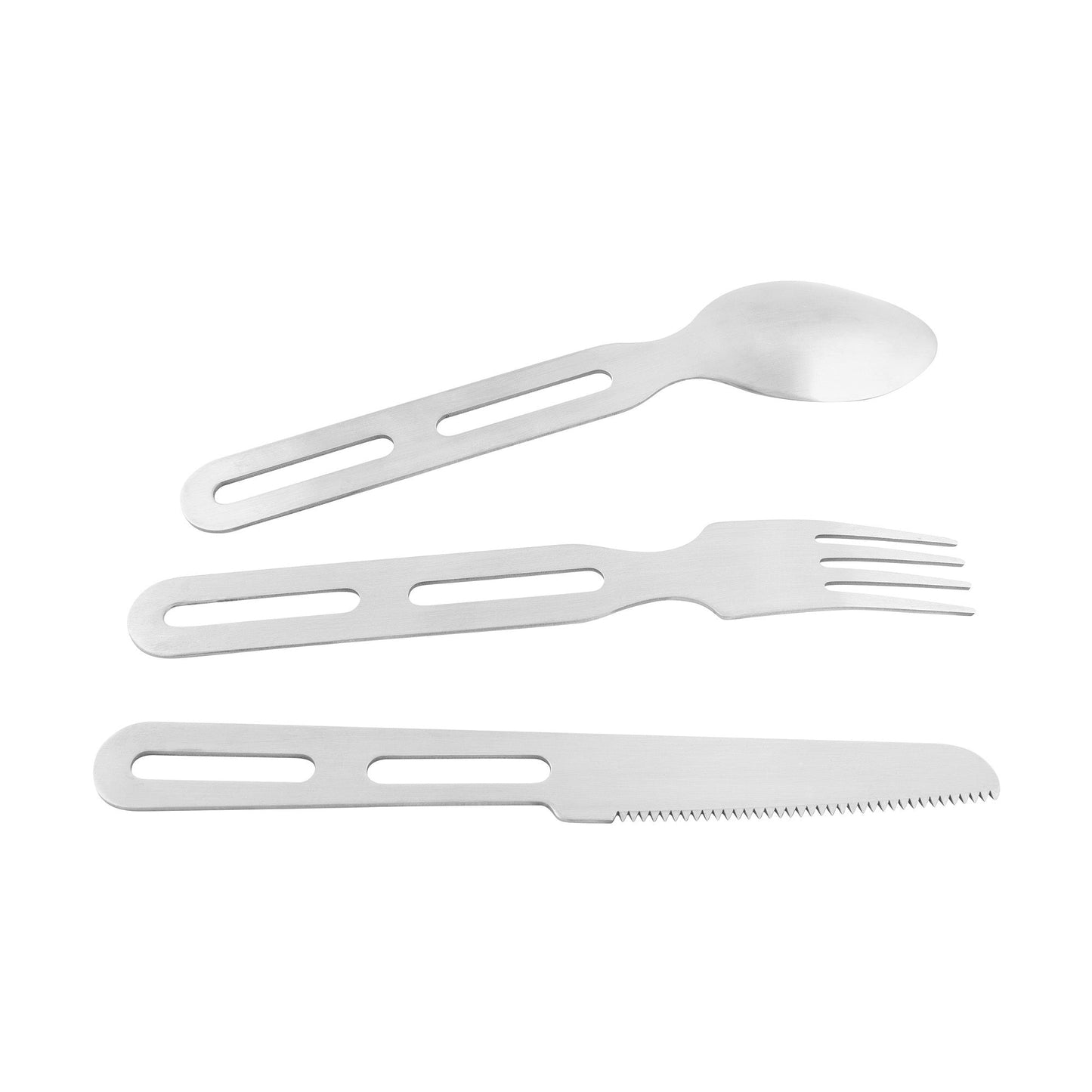Camping Cutlery Set I silver