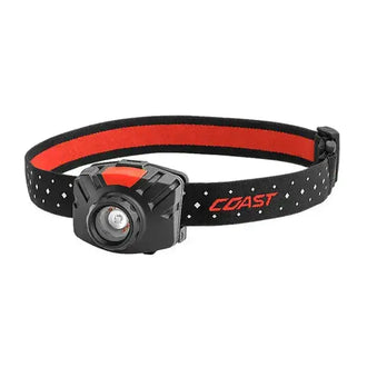Headlamp FL70 490 lumens black orange