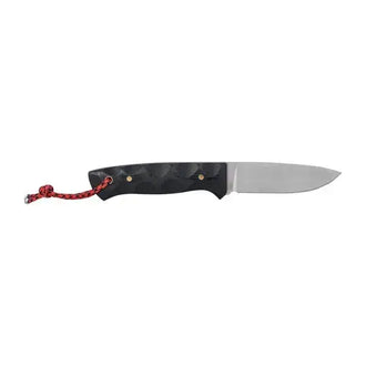 Outdoor Pro knife black silver-colored