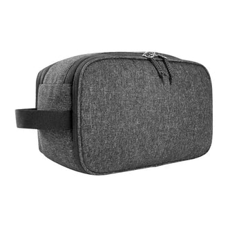 Toiletry bag Cosmetic Double Zip Pouch black