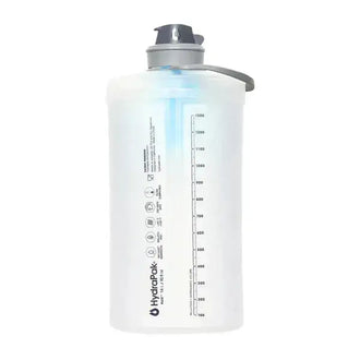Flux+ 1.5L water bottle with filter, white