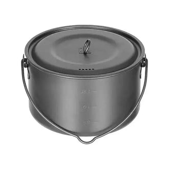 Large titanium pot, 1.95 L, with lid