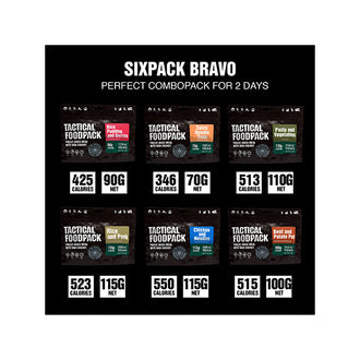 Paquete de seis bravo