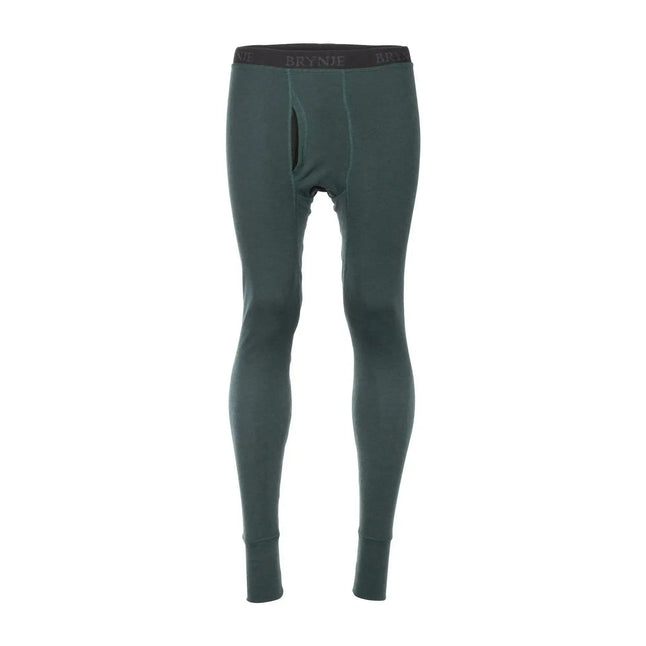 brynje-thermohose-arctic-double-lang-mit-eingriff-oliv-ansicht-1