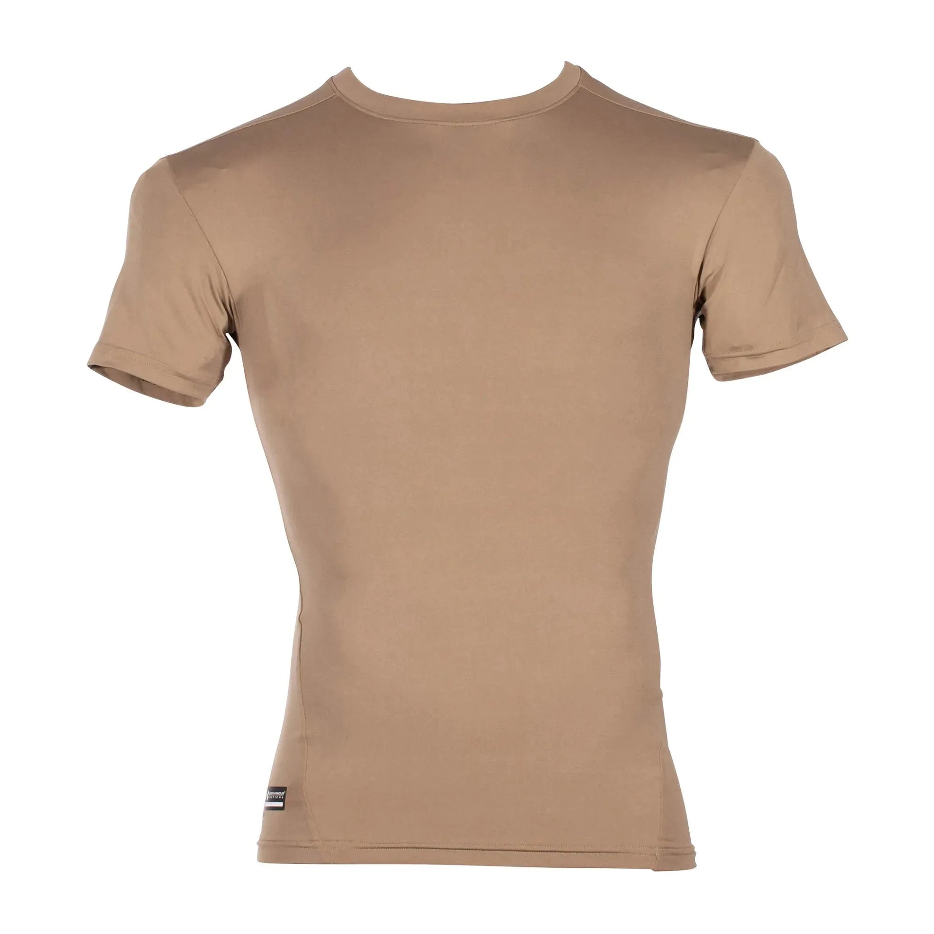 Tactical T-Shirt HeatGear Compression Tan S