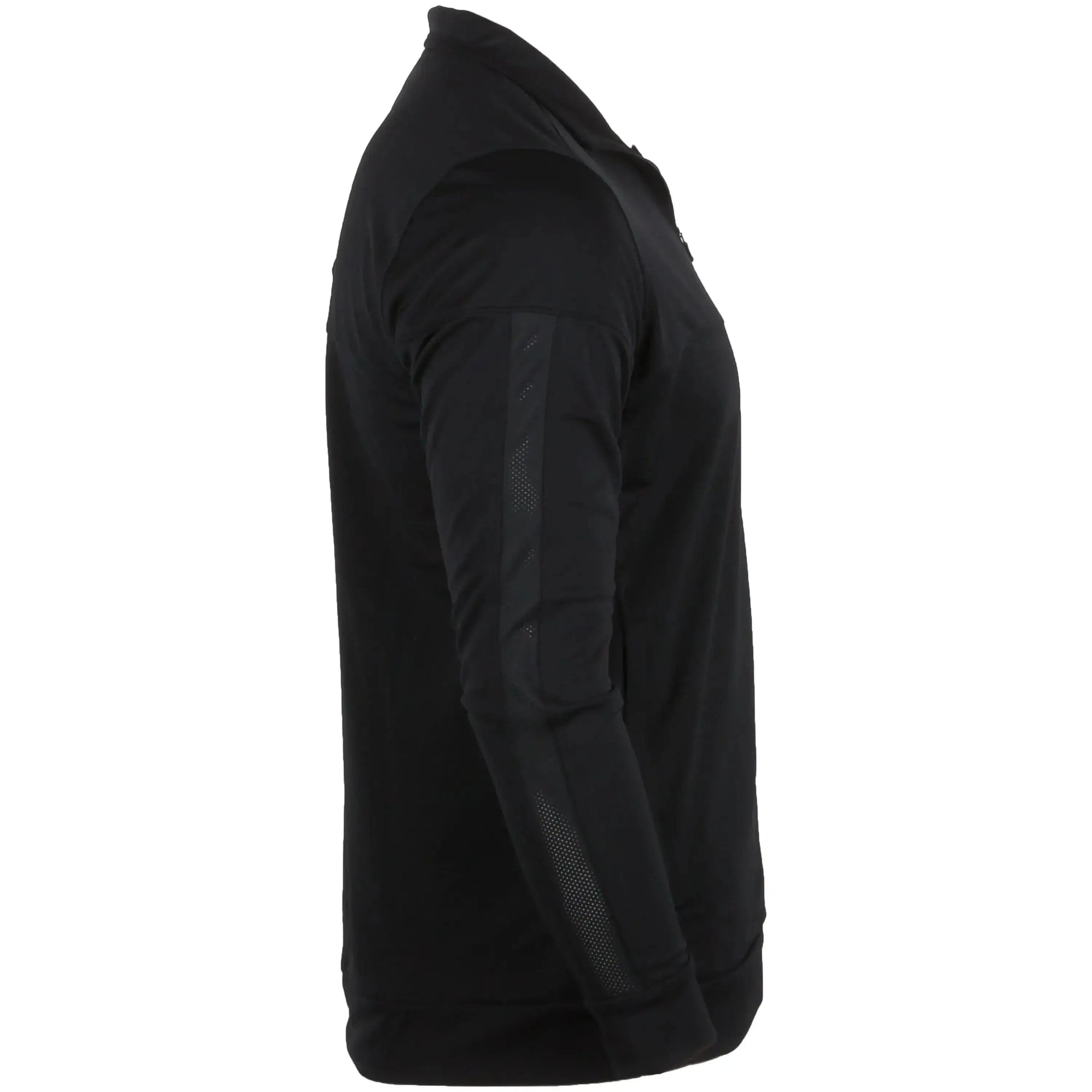 under-armour-jacke-sportstyle-pique-schwarz-ansicht-2