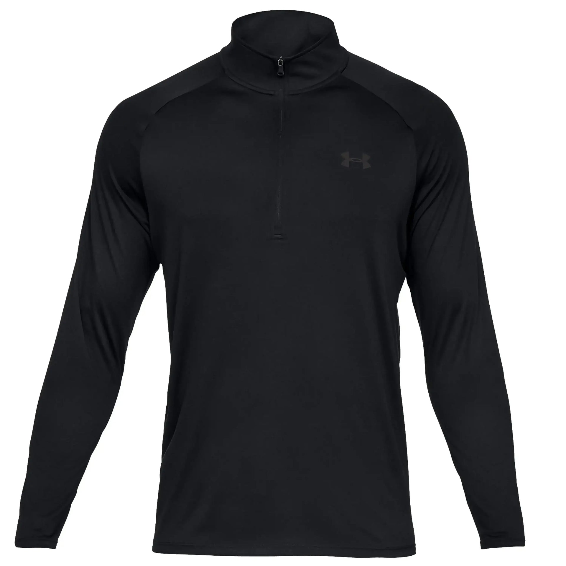 under-armour-langarmshirt-tech-2-0-1-2-zip-schwarz-ansicht-1