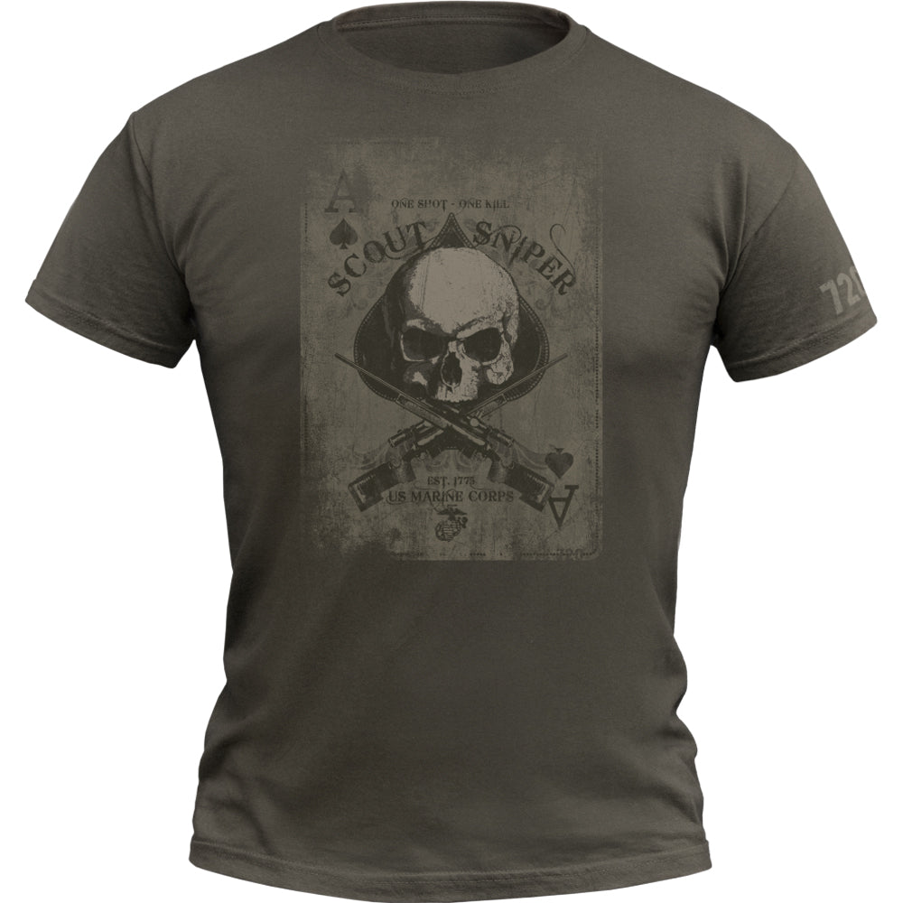 T-shirt Scout Sniper dell'esercito