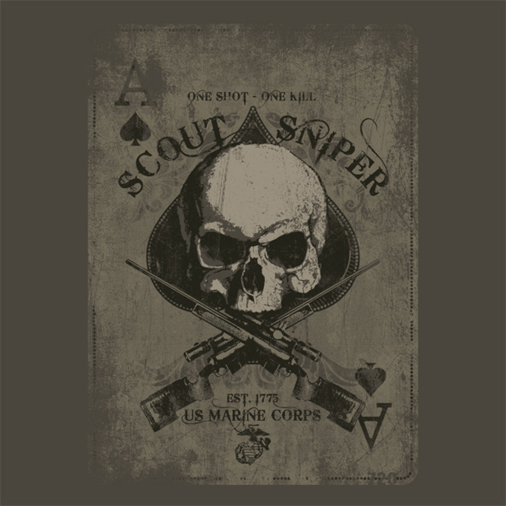 T-shirt Scout Sniper dell'esercito