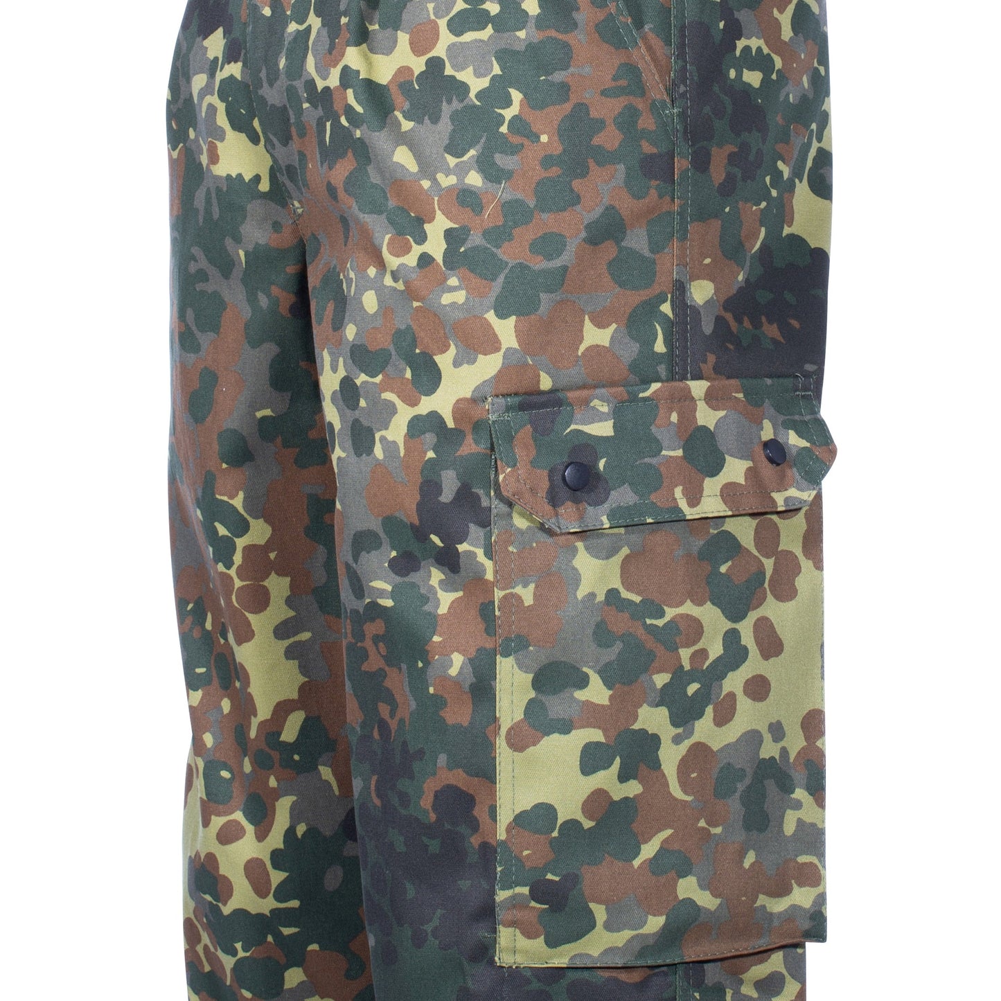 BW Field Trousers in heavy fleckcamo