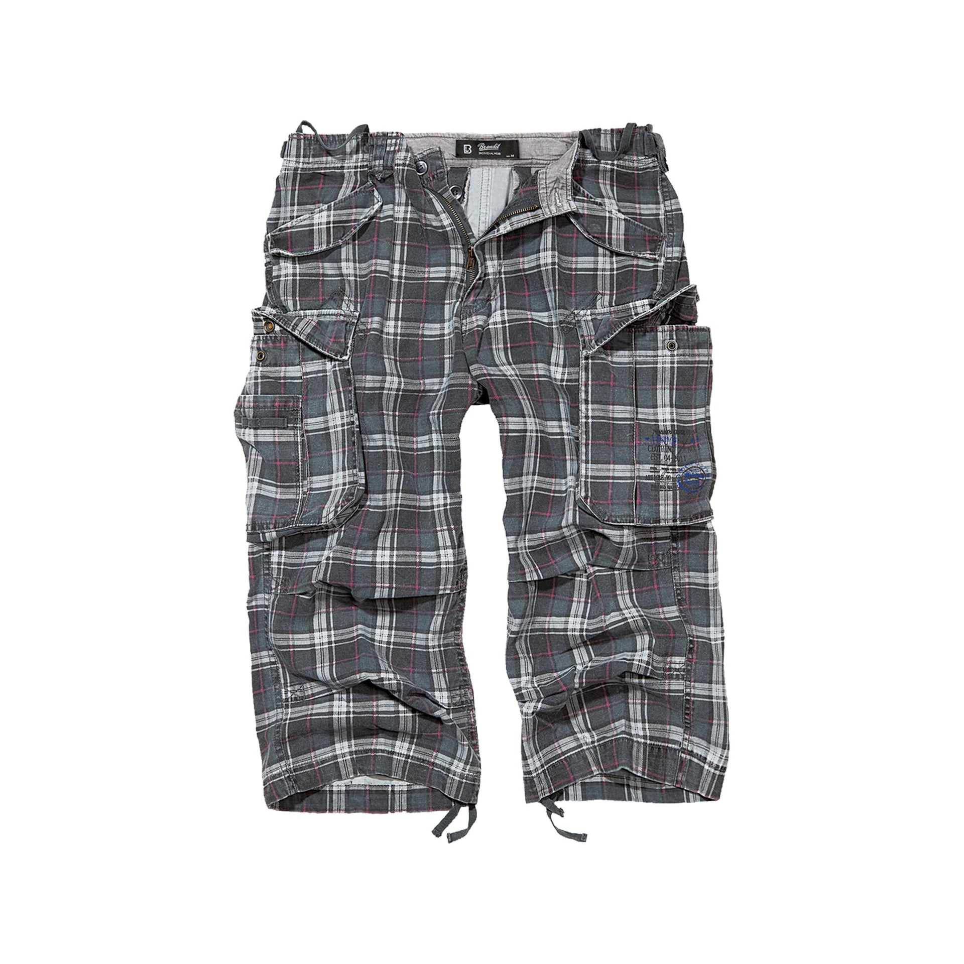 Pantalón corto Industry Vintage 3/4 antracita