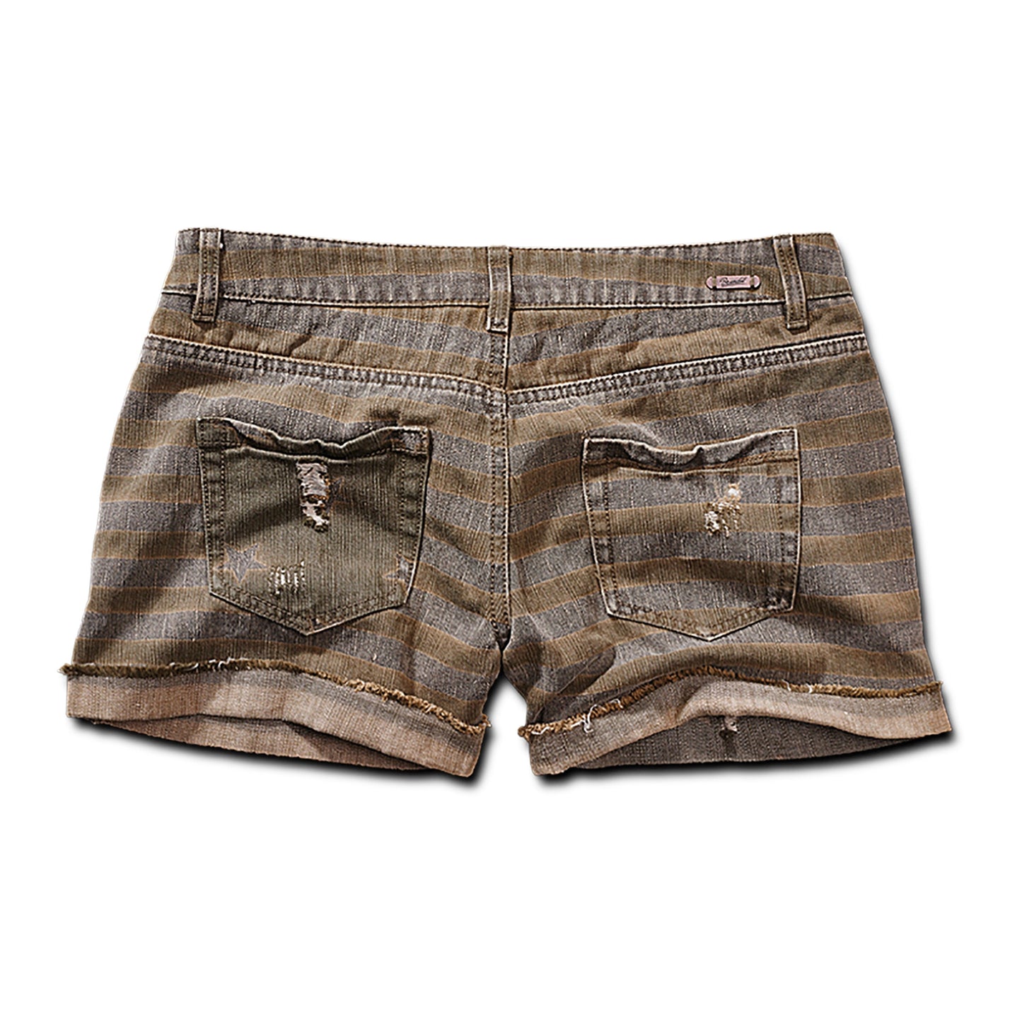 Denim Hotpants Stars+Stripes