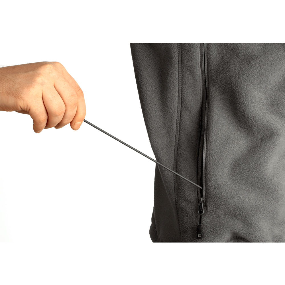 Milvago Mk.II Fleece Hoody solid rock