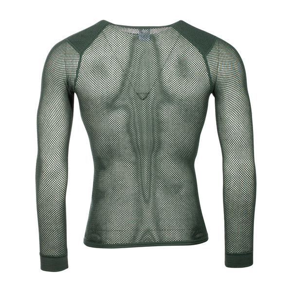 Camisa Super Thermo con inserciones en los hombros verde