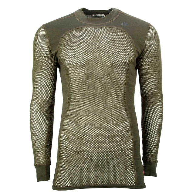 aclima-pullover-woolnet-crew-neck-olive-night-ansicht-1