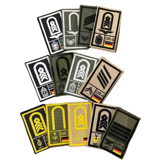 Grado BW International stampato Luftwaffe velcro per KBS SK
