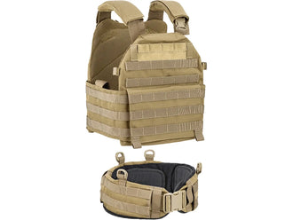 Plate carrier Tactical Vest with belt