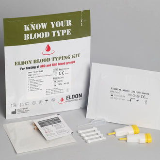 Rapid Blood Type Test One Man Kit