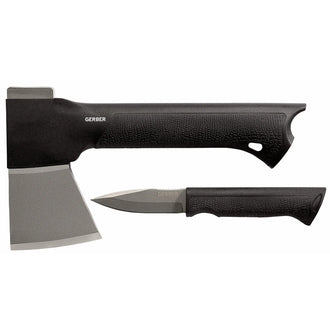 Hacha de exterior y cuchillo Gator Axe Combo I
