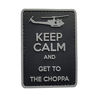 3D Patch Keep calm and get to the choppa