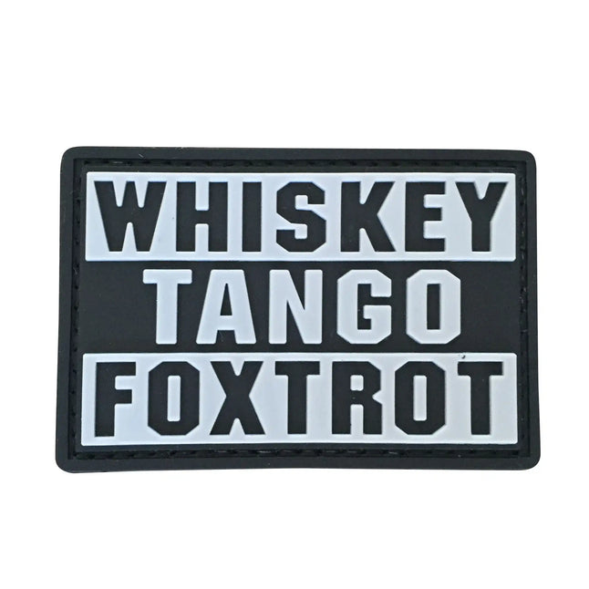 3D Patch Whiskey Tango Foxtrot