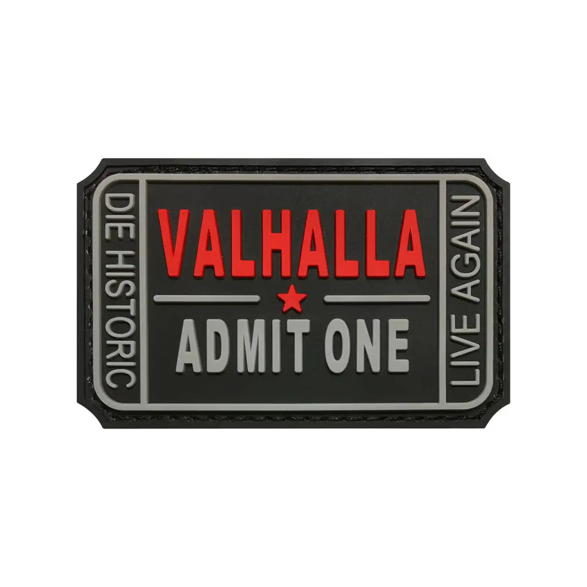 3D Patch Valhalla Admit One