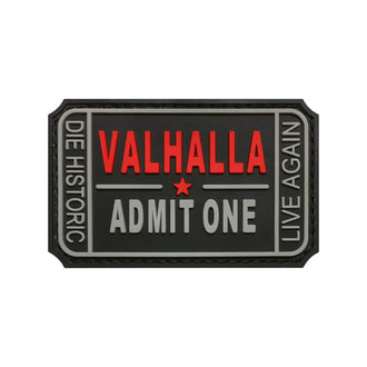 3D Patch Valhalla Admit One