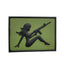 3D Patch Girl with Rifle